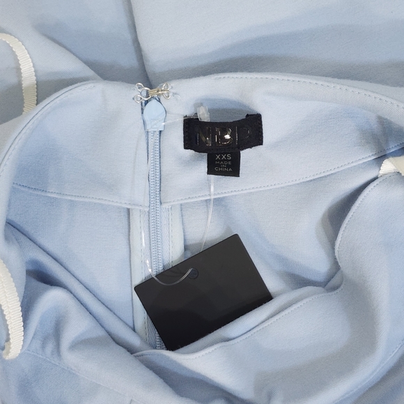 NBD Jenny From the Block Gown in Baby Blue NWT Womens Size XXS - Picture 6 of 8